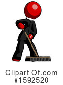Red Design Mascot Clipart #1592520 by Leo Blanchette