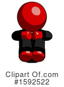 Red Design Mascot Clipart #1592522 by Leo Blanchette