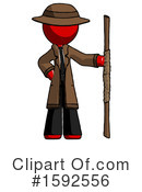 Red Design Mascot Clipart #1592556 by Leo Blanchette