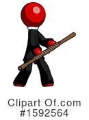 Red Design Mascot Clipart #1592564 by Leo Blanchette