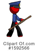 Red Design Mascot Clipart #1592566 by Leo Blanchette