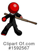 Red Design Mascot Clipart #1592567 by Leo Blanchette