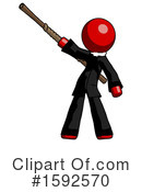 Red Design Mascot Clipart #1592570 by Leo Blanchette