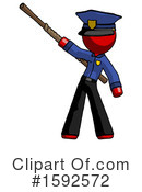Red Design Mascot Clipart #1592572 by Leo Blanchette