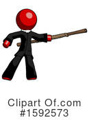 Red Design Mascot Clipart #1592573 by Leo Blanchette