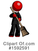 Red Design Mascot Clipart #1592591 by Leo Blanchette