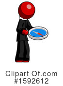 Red Design Mascot Clipart #1592612 by Leo Blanchette