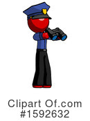 Red Design Mascot Clipart #1592632 by Leo Blanchette