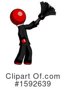 Red Design Mascot Clipart #1592639 by Leo Blanchette