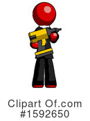 Red Design Mascot Clipart #1592650 by Leo Blanchette