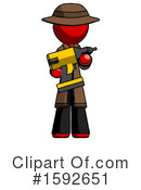 Red Design Mascot Clipart #1592651 by Leo Blanchette