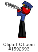 Red Design Mascot Clipart #1592693 by Leo Blanchette