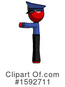Red Design Mascot Clipart #1592711 by Leo Blanchette