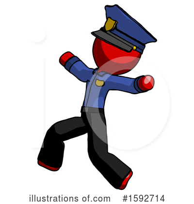 Royalty-Free (RF) Red Design Mascot Clipart Illustration by Leo Blanchette - Stock Sample #1592714