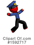 Red Design Mascot Clipart #1592717 by Leo Blanchette