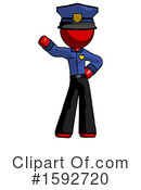Red Design Mascot Clipart #1592720 by Leo Blanchette