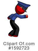 Red Design Mascot Clipart #1592723 by Leo Blanchette