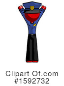 Red Design Mascot Clipart #1592732 by Leo Blanchette