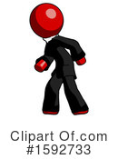Red Design Mascot Clipart #1592733 by Leo Blanchette