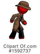 Red Design Mascot Clipart #1592737 by Leo Blanchette