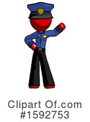 Red Design Mascot Clipart #1592753 by Leo Blanchette