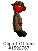 Red Design Mascot Clipart #1592767 by Leo Blanchette