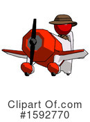Red Design Mascot Clipart #1592770 by Leo Blanchette