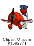 Red Design Mascot Clipart #1592771 by Leo Blanchette