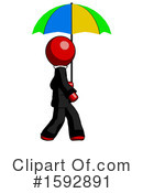Red Design Mascot Clipart #1592891 by Leo Blanchette