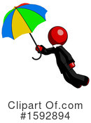Red Design Mascot Clipart #1592894 by Leo Blanchette