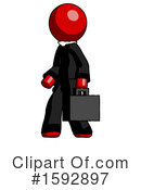 Red Design Mascot Clipart #1592897 by Leo Blanchette