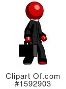 Red Design Mascot Clipart #1592903 by Leo Blanchette