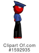 Red Design Mascot Clipart #1592935 by Leo Blanchette