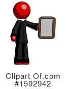 Red Design Mascot Clipart #1592942 by Leo Blanchette