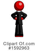Red Design Mascot Clipart #1592963 by Leo Blanchette