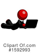 Red Design Mascot Clipart #1592993 by Leo Blanchette