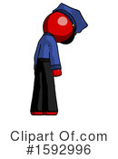 Red Design Mascot Clipart #1592996 by Leo Blanchette