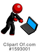 Red Design Mascot Clipart #1593001 by Leo Blanchette