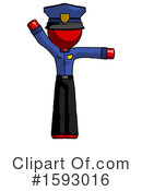 Red Design Mascot Clipart #1593016 by Leo Blanchette