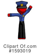 Red Design Mascot Clipart #1593019 by Leo Blanchette