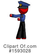 Red Design Mascot Clipart #1593028 by Leo Blanchette