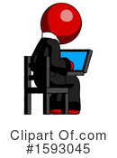 Red Design Mascot Clipart #1593045 by Leo Blanchette