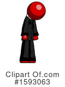 Red Design Mascot Clipart #1593063 by Leo Blanchette