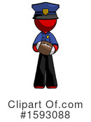 Red Design Mascot Clipart #1593088 by Leo Blanchette