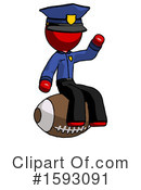 Red Design Mascot Clipart #1593091 by Leo Blanchette