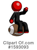 Red Design Mascot Clipart #1593093 by Leo Blanchette
