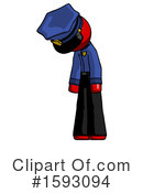 Red Design Mascot Clipart #1593094 by Leo Blanchette