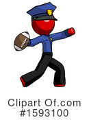 Red Design Mascot Clipart #1593100 by Leo Blanchette