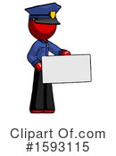 Red Design Mascot Clipart #1593115 by Leo Blanchette