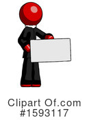 Red Design Mascot Clipart #1593117 by Leo Blanchette